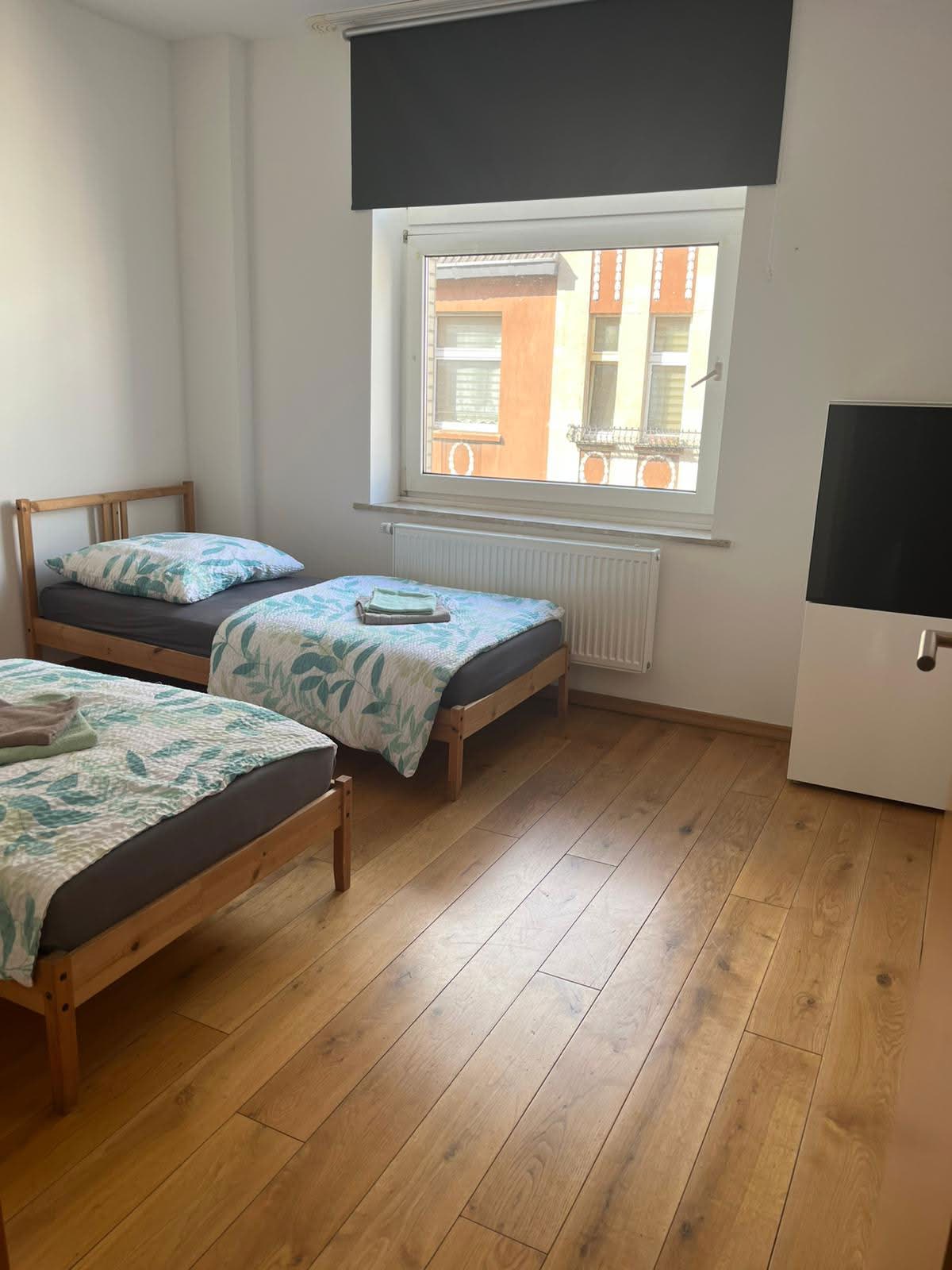 Schlafzimmer mit Einzelbetten